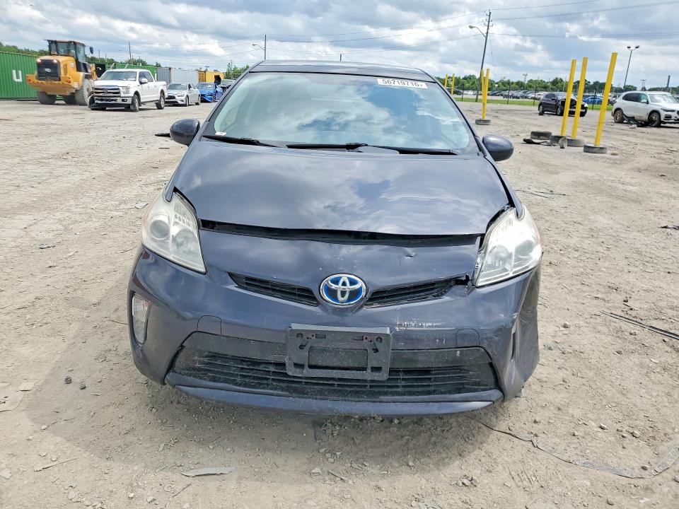 2012 Toyota Prius VIN JTDKN3DU5C1550091 COPART salvage auction — FRONT END, In - Cert Of Title-Salvage Title, sold $1,350 on 2026-07-17 (photo 5)