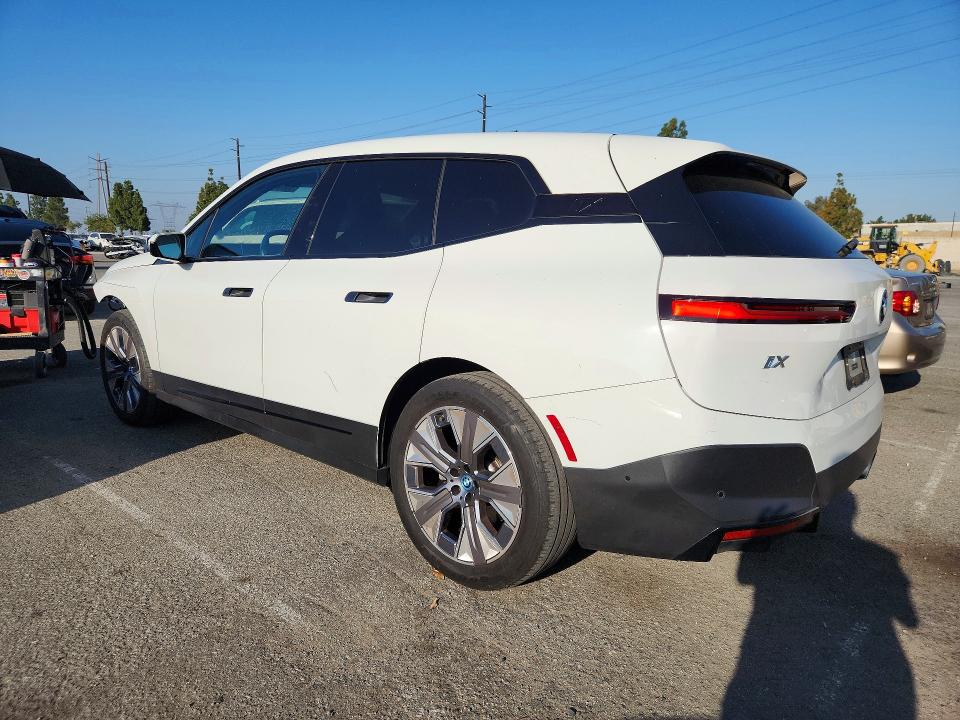 2025 BMW Ix VIN WB523CF00SCT40738 COPART salvage auction — FRONT END, Ca - Salvage Certificate, sold $24,200 on 2026-08-27 (photo 2)