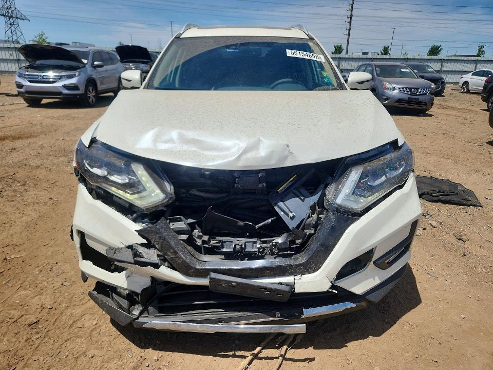2018 Nissan Rogue VIN JN8AT2MVXJW304856 COPART salvage auction — FRONT END, Il - Salvage Certificate, sold $1,450 on 2026-07-21 (photo 5)