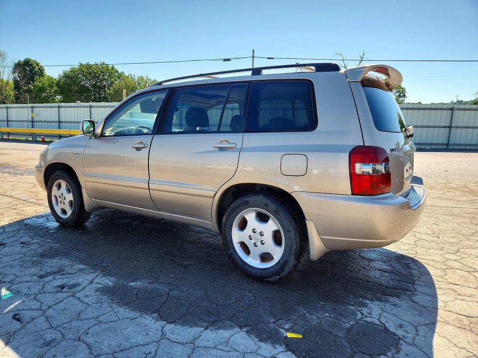 2004 Toyota Highlander VIN JTEDP21A940009703 COPART salvage auction — SIDE, Tn - Salvage Certificate, sold $675 on 2026-07-27 (photo 2)