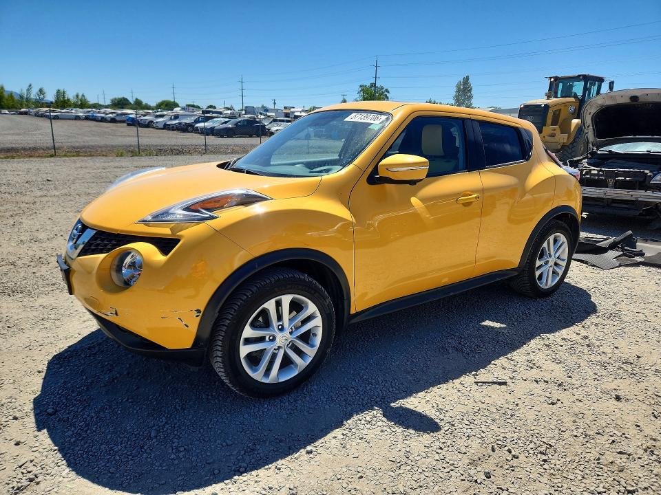 2015 Nissan VIN JN8AF5MV4FT554160 COPART salvage auction — MINOR DENT/SCRATCHES, Or - Certificate Of Title, sold $1,600 on 2026-07-07 (photo 1)