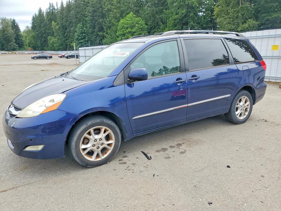 2007 Toyota Sienna VIN 5TDBK22C07S001145 COPART salvage auction — FRONT END, Wa - Vehicle Cert Of Ownership-Titl, sold $725 on 2026-07-27 (photo 1)