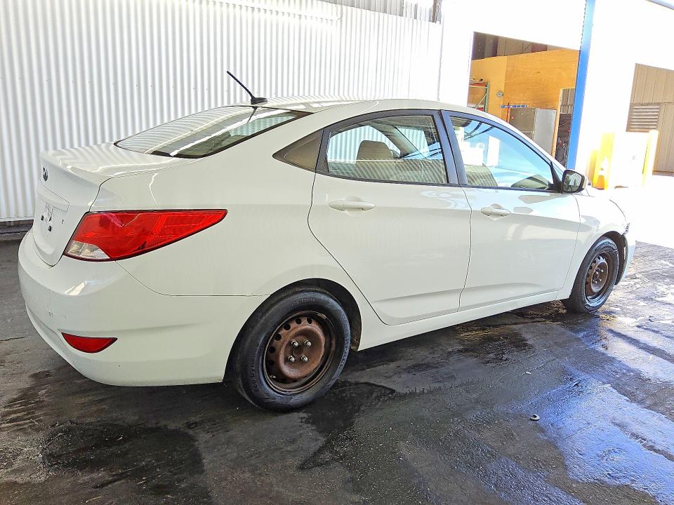 2015 Hyundai Accent VIN KMHCT4AE9FU860546 COPART salvage auction — MECHANICAL, Fl - Certificate Of Title, sold $90 on 2026-07-16 (photo 3)
