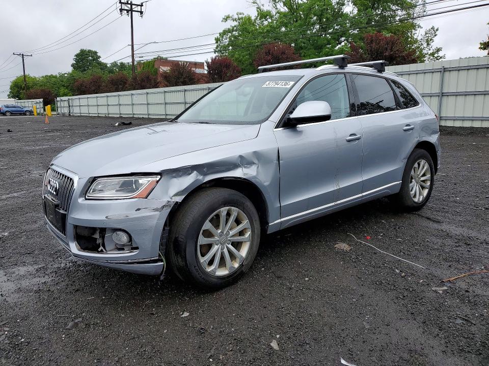 2016 Audi Q5 VIN WA1L2AFP2GA067795 COPART salvage auction — FRONT END, Ct - Cert Of Title-Salvage, sold $3,250 on 2026-07-02 (photo 1)