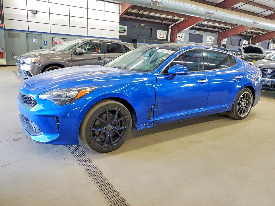 2018 Kia Stinger VIN KNAE25LA8J6025967 COPART salvage auction — FRONT END, Ri - Certificate Of Title, sold $6,400 on 2026-07-09 (photo 1)