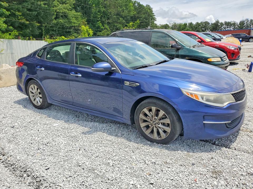 2016 Kia Optima VIN 5XXGT4L37GG007152 COPART salvage auction — REAR END, Ga - Cert Of Title-Salvage, sold $1,050 on 2026-07-20 (photo 4)
