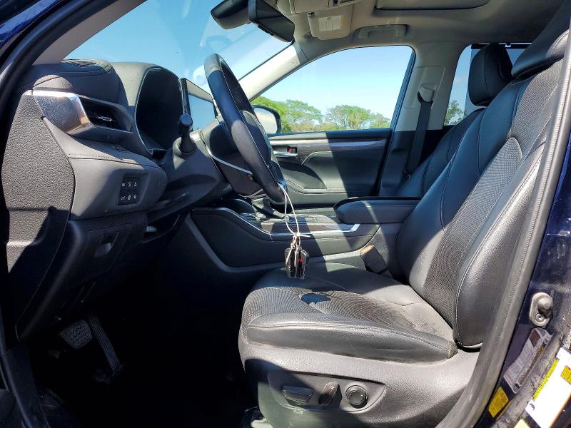 2021 Toyota Highlander VIN 5TDDBRCH9MS536577 COPART salvage auction — REAR END, Ia - Cert Of Title-Salvage Title, sold $19,000 on 2026-07-31 (photo 7)