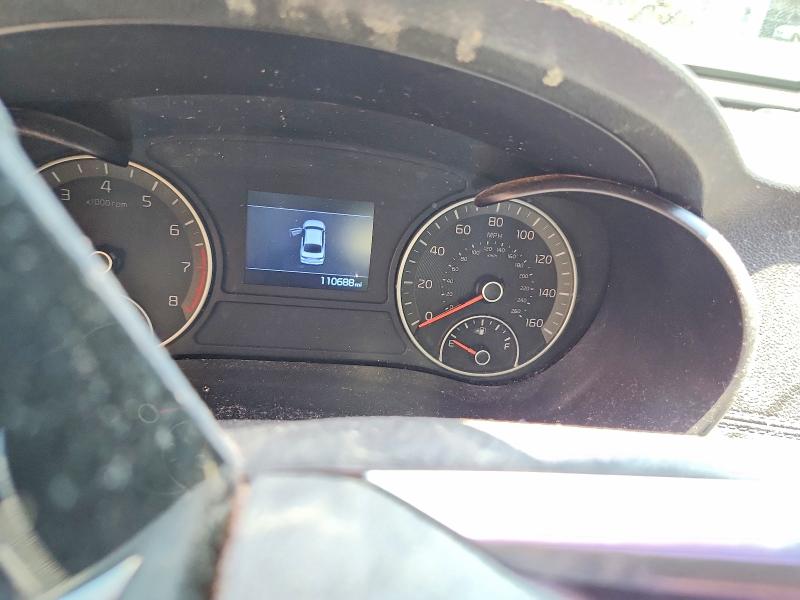2019 Kia Optima VIN 5XXGT4L3XKG342981 COPART salvage auction — FRONT END, Al - Certificate Of Title, sold $675 on 2026-07-14 (photo 9)