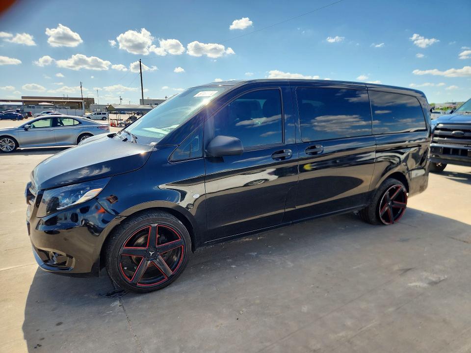 2018 Mercedes-benz Metris VIN WD4PG2EE5J3489740 COPART salvage auction — REAR END, TX - SALVAGE VEHICLE TITLE, sold $12,500 on 2026-07-06 (photo 1)
