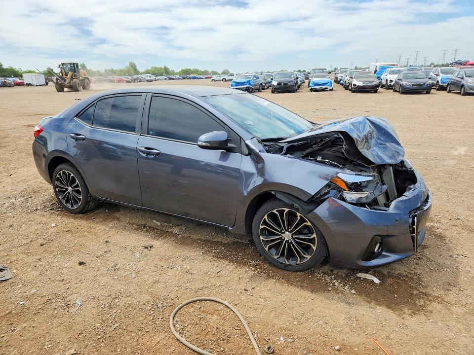 2016 Toyota Corolla VIN 5YFBURHE0GP548517 COPART salvage auction — FRONT END, Il - Salvage Certificate, sold $2,050 on 2026-07-14 (photo 4)