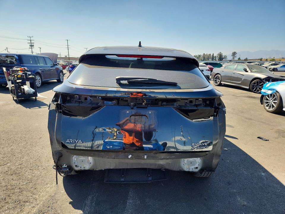 2024 Nissan Ariya VIN JN1DF0BB1RM736114 COPART salvage auction — REAR END, CA - SALVAGE CERTIFICATE, sold $11,700 on 2026-07-27 (photo 6)