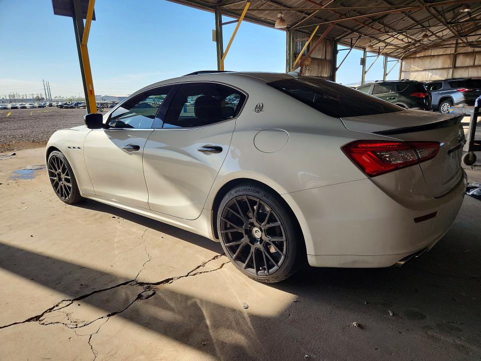2015 Maserati Ghibli VIN ZAM57XSA9F1159209 COPART salvage auction — MINOR DENT/SCRATCHES, Az - Cert Of Title - Salvage, sold $5,500 on 2026-07-08 (photo 2)