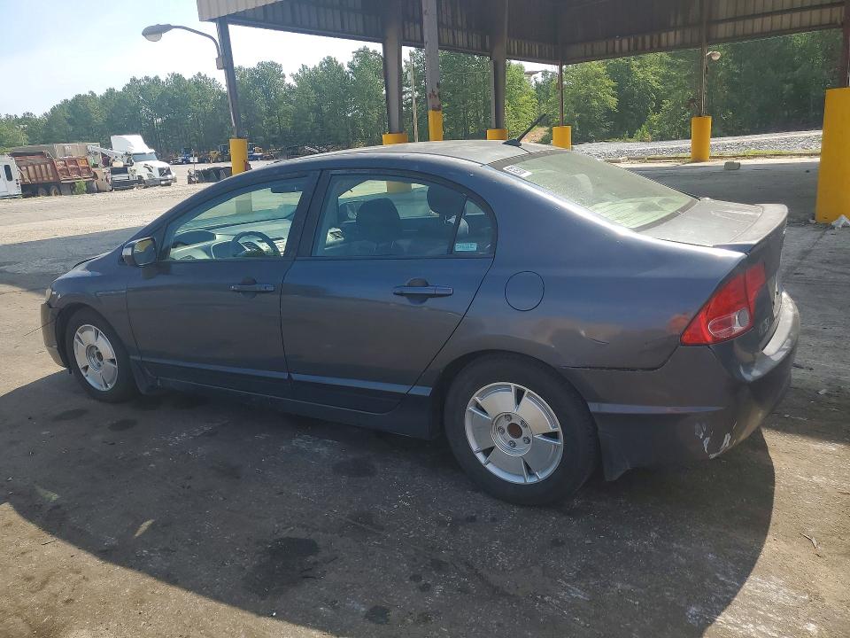 2008 Honda Civic hybrid VIN JHMFA36228S017611 COPART salvage auction — FRONT END, Sc - Certificate Of Title, sold $275 on 2026-07-10 (photo 2)