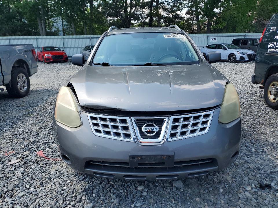 2009 Nissan Rogue sport VIN JN8AS58V19W442909 COPART salvage auction — FRONT END, MA - CERT OF TITLE-RECONSTRCTD COLL, sold $375 on 2026-07-16 (photo 5)
