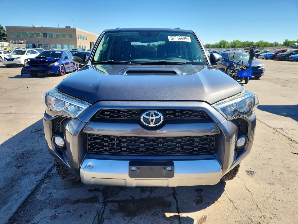 2019 Toyota 4runner VIN JTEBU5JR8K5669237 COPART salvage auction — REAR END, Co - Public - Salvage Title, sold $8,900 on 2026-07-27 (photo 5)