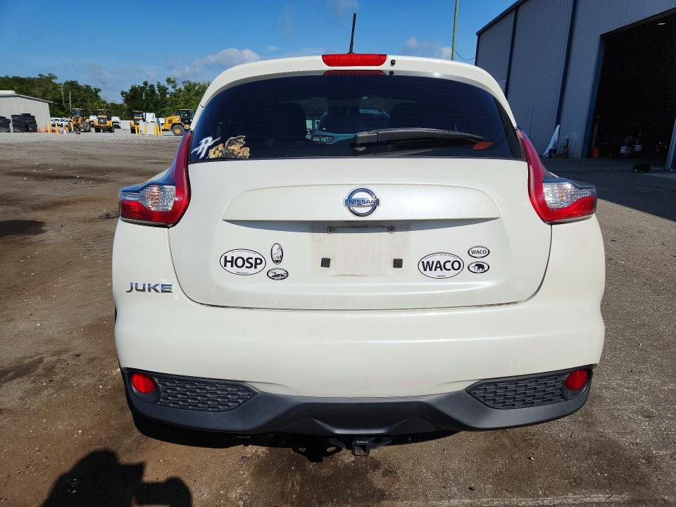 2015 Nissan Juke VIN JN8AF5MR3FT503848 COPART salvage auction — FRONT END, Fl - Cert Of Title Slvg Rebuildable, sold $300 on 2026-07-13 (photo 6)