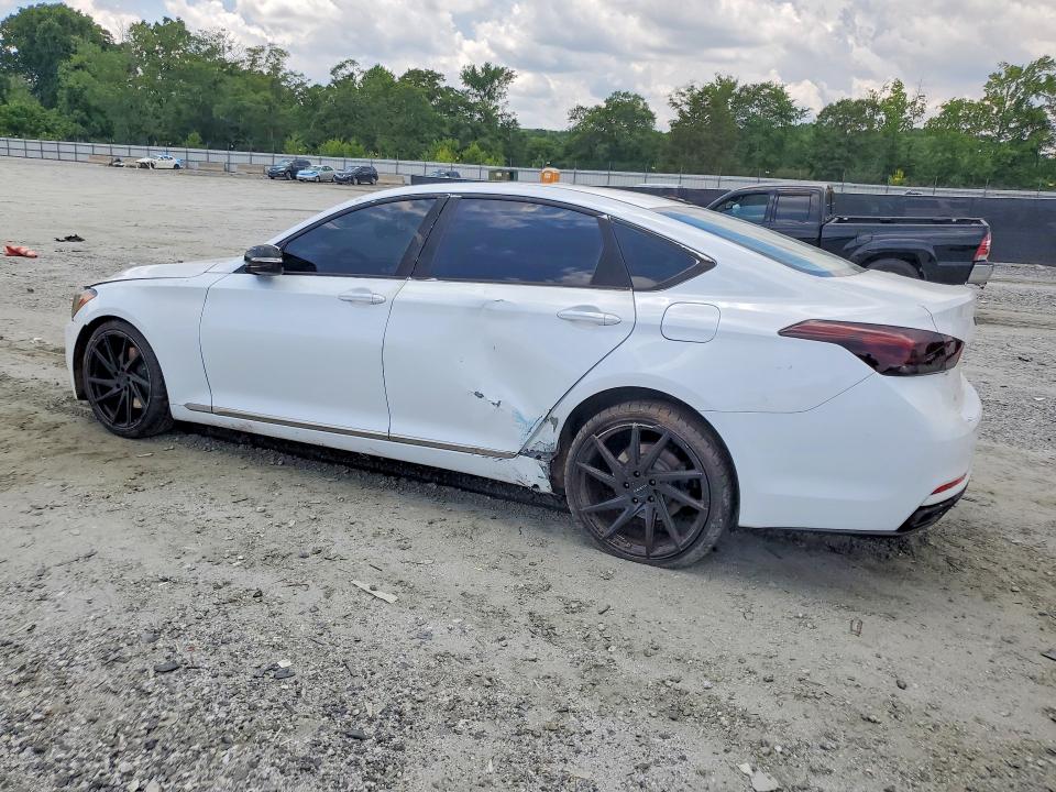 2015 Hyundai Genesis VIN KMHGN4JEXFU050578 COPART salvage auction — FRONT END, Sc - Cert Of Title-Salvage, sold $1,100 on 2026-07-13 (photo 2)