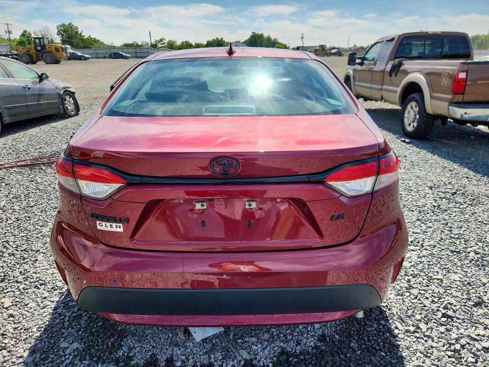 2022 Toyota Corolla VIN 5YFVPMAE7NP274974 COPART salvage auction — SIDE, Nj - Cert Of Title-Salvage, sold $5,700 on 2026-07-31 (photo 6)