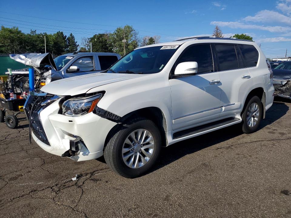 2015 Lexus Gx VIN JTJBM7FX2F5099391 COPART salvage auction — FRONT END, Co - Public - Salvage Title, sold $8,300 on 2026-07-14 (photo 1)
