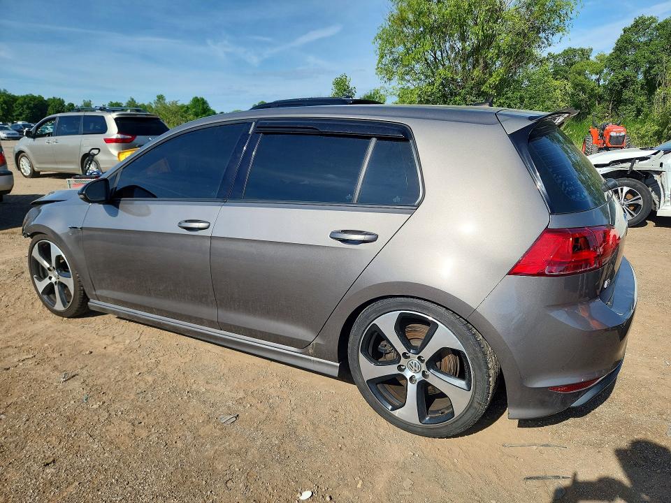 2016 Volkswagen Golf VIN WVWLF7AU7GW097159 COPART salvage auction — FRONT END, Oh - Cert Of Title-Salvage, sold $3,100 on 2026-07-23 (photo 2)