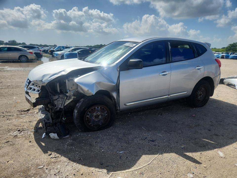 2012 Nissan Rogue VIN JN8AS5MT5CW282772 COPART salvage auction — FRONT END, FL - CERT OF TITLE SLVG REBUILDABLE, sold $650 on 2026-07-02 (photo 1)