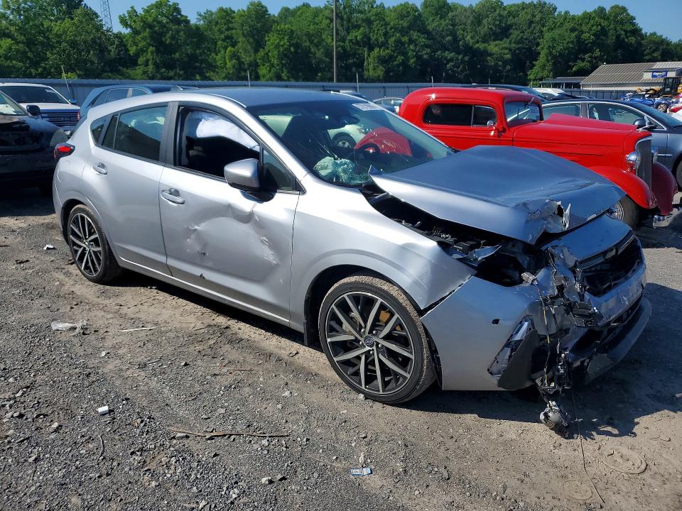 2025 Subaru Impreza VIN JF1GUAFC6S8201535 COPART salvage auction — FRONT END, Pa - Certificate Of Salvage, sold $2,250 on 2026-08-01 (photo 4)