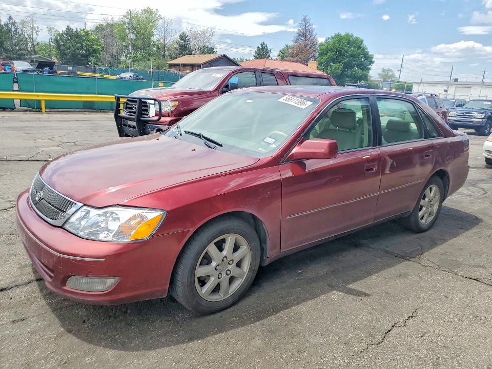 2000 Toyota Avalon VIN 4T1BF28BXYU093215 COPART salvage auction — MECHANICAL, Co - Bill Of Sale-Parts Only, sold $275 on 2026-07-09 (photo 1)