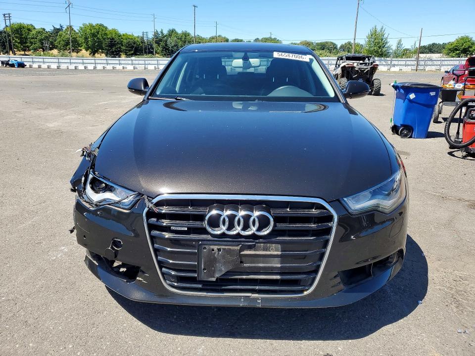 2014 Audi VIN WAUFGAFC6EN093787 COPART salvage auction — FRONT END, Or - Salvage Title Certificate, sold $5,600 on 2026-07-15 (photo 5)