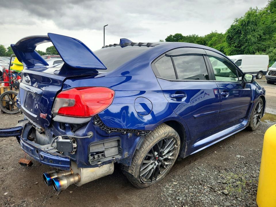 2016 Subaru Wrx VIN JF1VA2Y69G9808690 COPART salvage auction — REAR END, MA - CERT OF TITLE-SALVAGE, sold $7,500 on 2026-07-30 (photo 3)