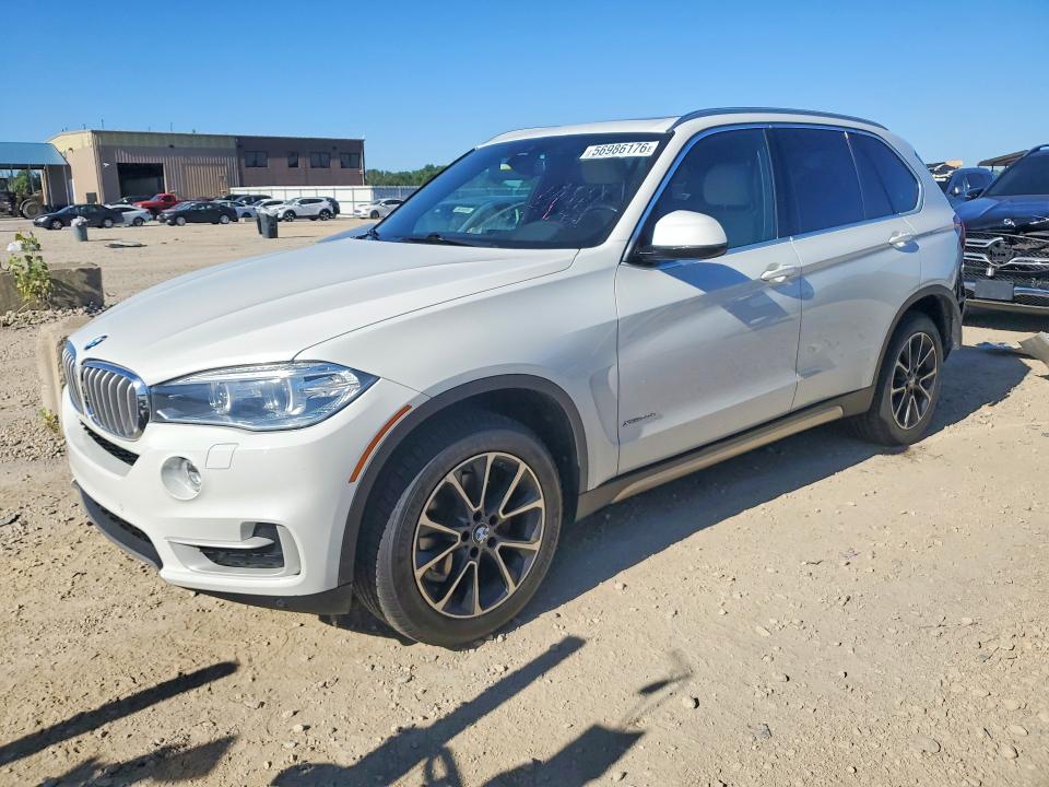 2017 BMW X5 VIN 5UXKR0C38H0V83898 COPART salvage auction — REAR END, Ks - Cert Of Title-Salvage, sold $100 on 2026-07-09 (photo 1)