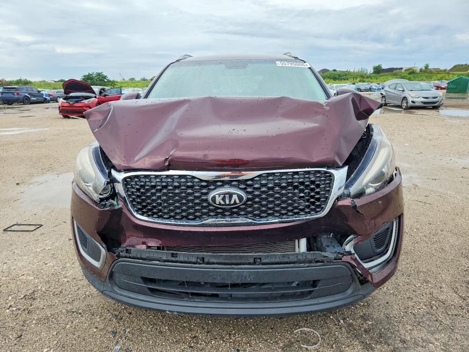 2018 Kia VIN 5XYPG4A39JG426503 COPART salvage auction — FRONT END, Fl - Cert Of Title Slvg Rebuildable, sold $2,950 on 2026-07-16 (photo 5)