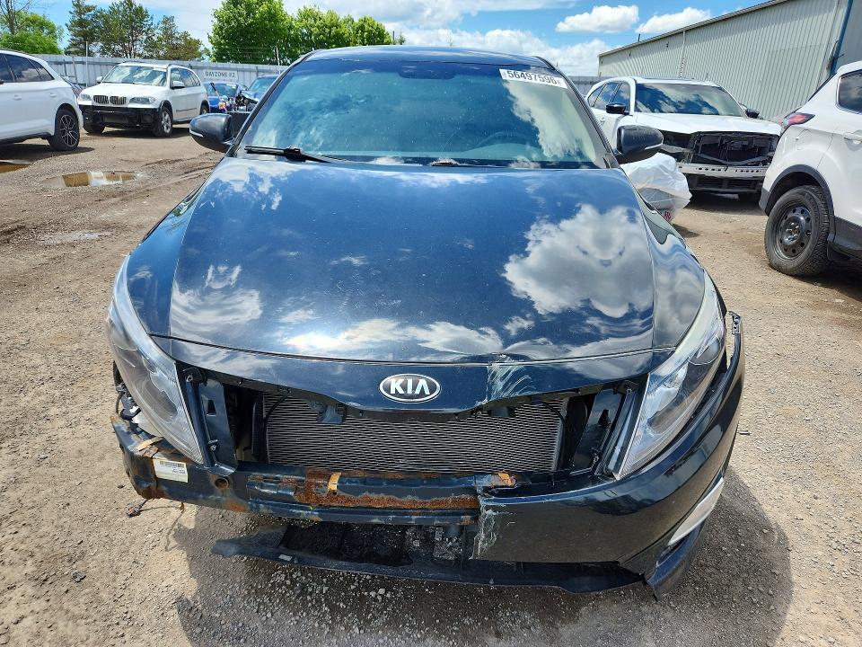 2014 Kia Optima VIN KNAGN4A73E5491349 COPART salvage auction — FRONT END, On - Permit No Brand - Unfit, sold $1,000 on 2026-07-07 (photo 5)