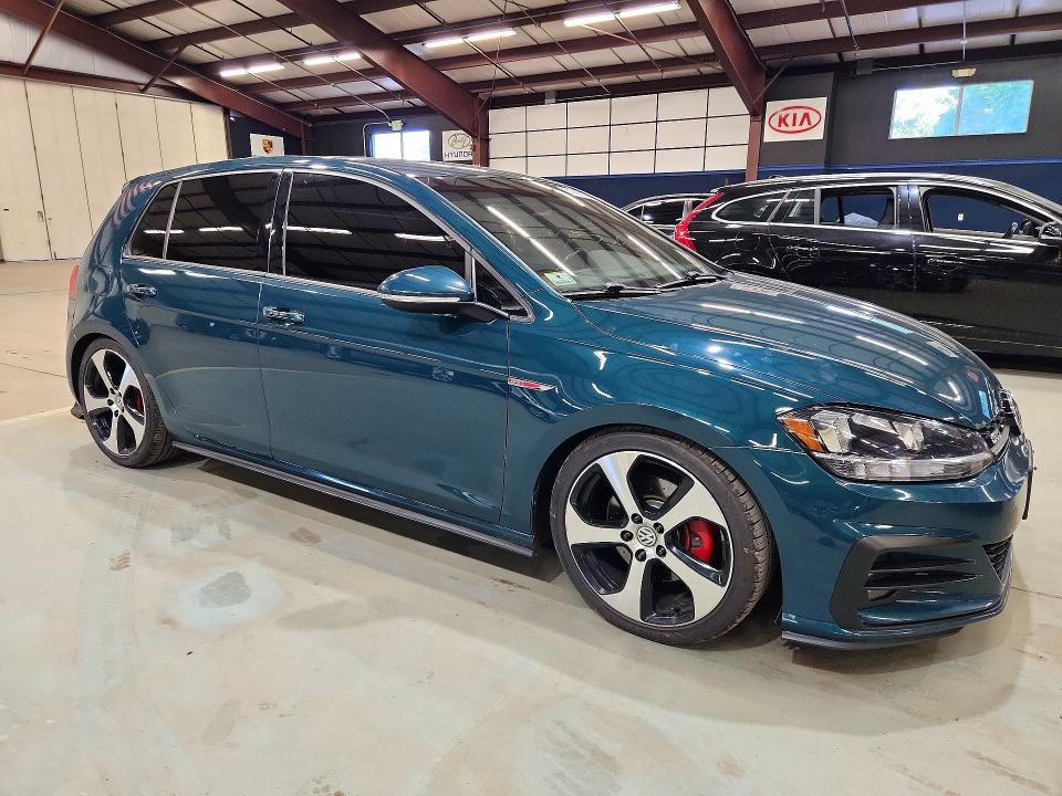 2018 Volkswagen Gti VIN 3VW547AU1JM255062 COPART salvage auction — MECHANICAL, Ma - Cert Of Title-Salvage, sold $4,600 on 2026-07-09 (photo 4)