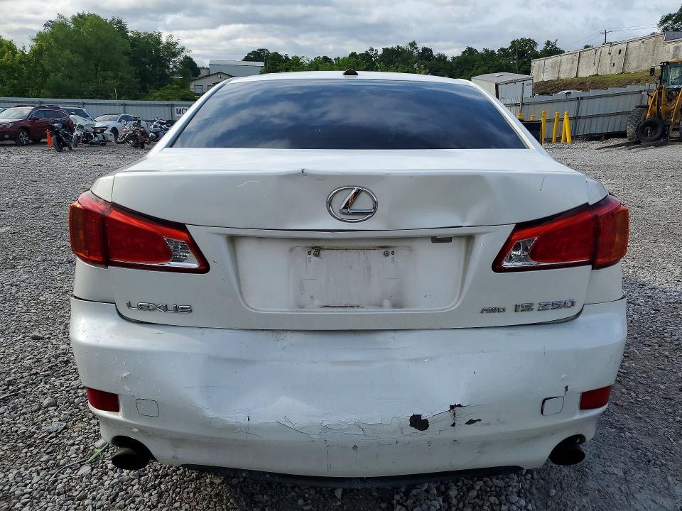 2009 Lexus Is VIN JTHCK262692027988 COPART salvage auction — REAR END, OH - CERT OF TITLE-SALVAGE, sold $625 on 2026-07-31 (photo 6)