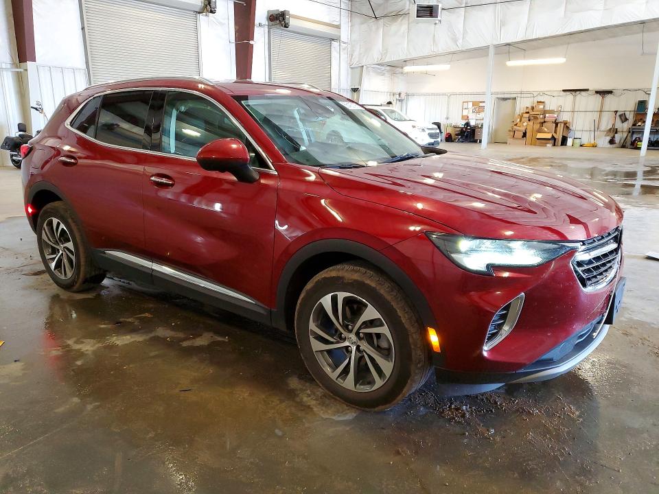 2022 Buick Envision VIN LRBFZPR43ND065907 COPART salvage auction — FRONT END, Mn - Cert Of Title-Salvage, sold $400 on 2026-07-28 (photo 4)