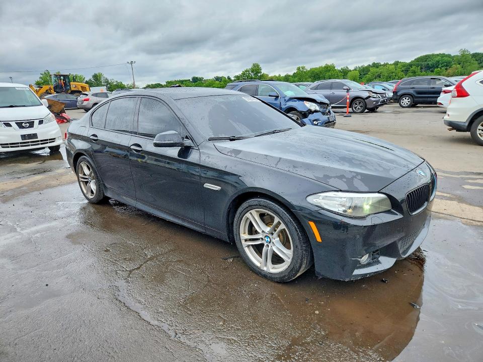 2016 BMW 5er VIN WBA5A7C50GG147128 COPART salvage auction — REAR END, Ct - Cert Of Title-Salvage, sold $525 on 2026-07-28 (photo 4)