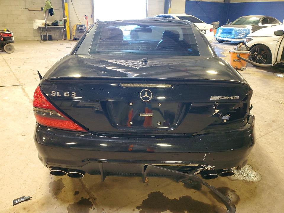 2009 Mercedes-benz Sl-class VIN WDBSK70F09F145712 COPART salvage auction — REAR END, Md - Cert Of Salvage > 75% Damage, sold $13,200 on 2026-07-20 (photo 6)