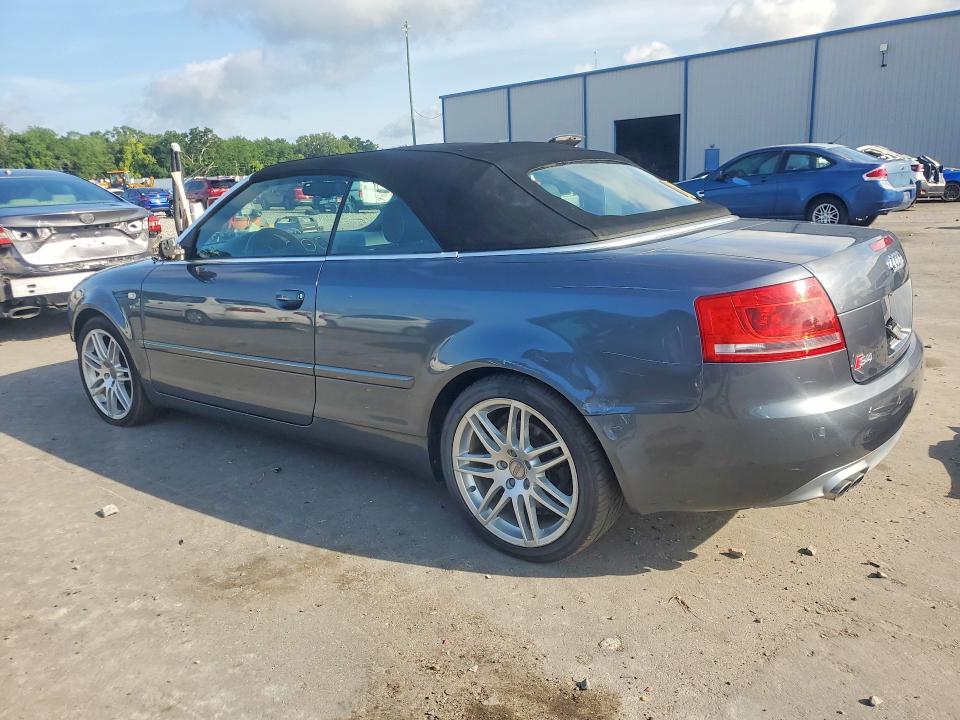 2008 Audi S4 VIN WUARL48H08K900299 COPART salvage auction — FRONT END, Wv - Certificate Of Title (P), sold $2,950 on 2026-08-17 (photo 2)