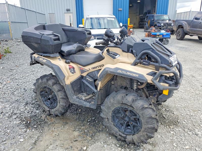 2022 Can-am/ brp Outlander VIN 3JBLWAU48NJ001761 COPART salvage auction — VANDALISM, Ns - Cert Of Registration, sold $5,700 on 2026-07-23 (photo 1)