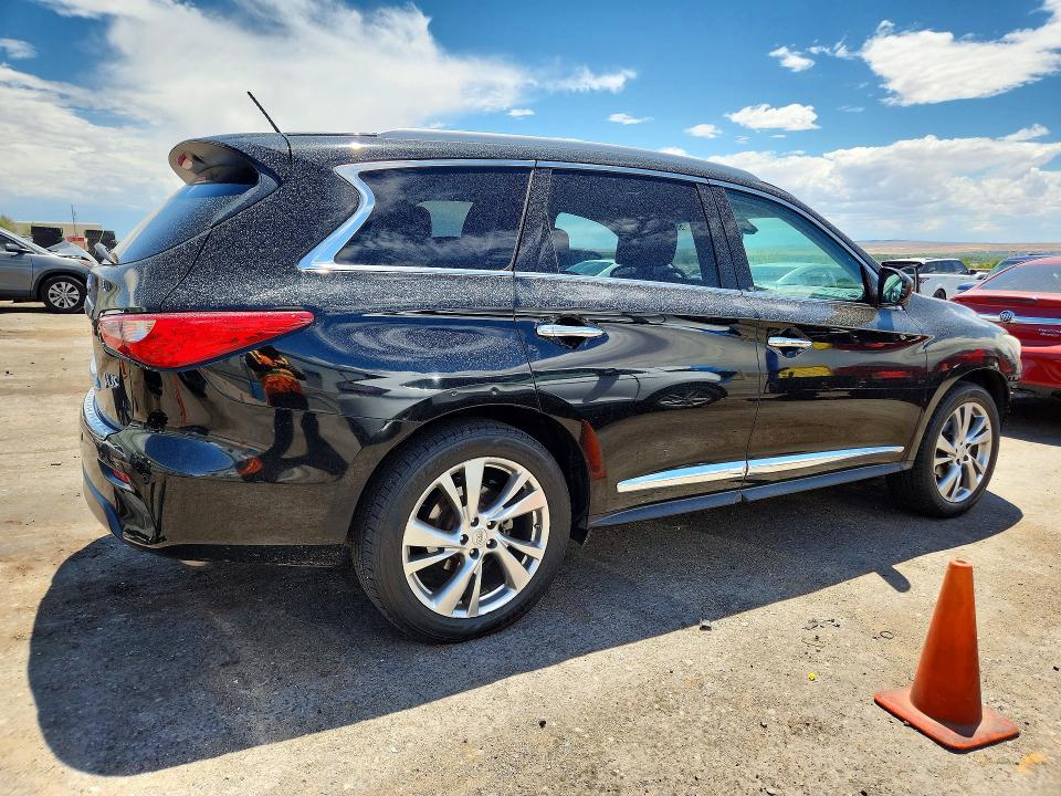 2013 Infiniti VIN 5N1AL0MM2DC352926 COPART salvage auction — FRONT END, NM - CERT OF TITLE-SALVAGE (P), sold $1,650 on 2026-07-02 (photo 3)