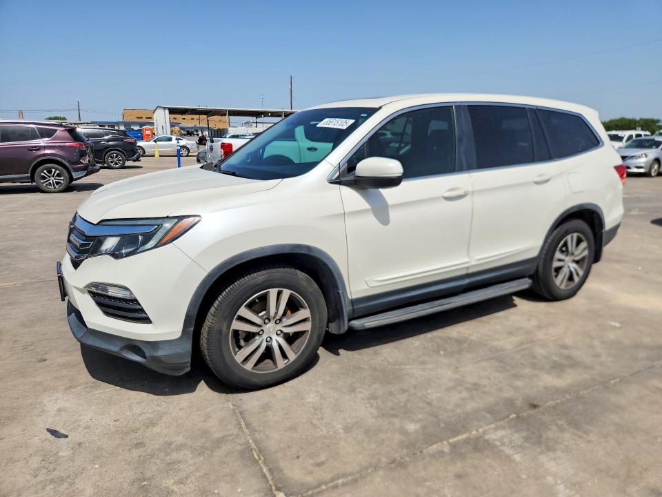 2016 Honda Pilot VIN 5FNYF5H69GB030729 COPART salvage auction — NORMAL WEAR, Tx - Certificate Of Title, sold $4,950 on 2026-07-09 (photo 1)