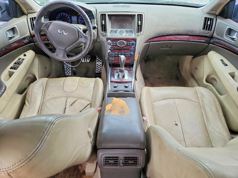 2010 Infiniti G37 VIN JN1CV6AP1AM201271 COPART salvage auction — REAR END, La - Cert Of Title-Salvage, sold $325 on 2026-07-06 (photo 8)