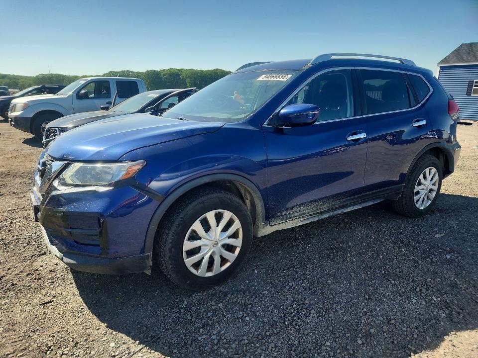 2017 Nissan Rogue VIN JN8AT2MV3HW005283 COPART salvage auction — FRONT END, MA - CERT OF TITLE-SALVAGE, sold $1,200 on 2026-07-29 (photo 1)