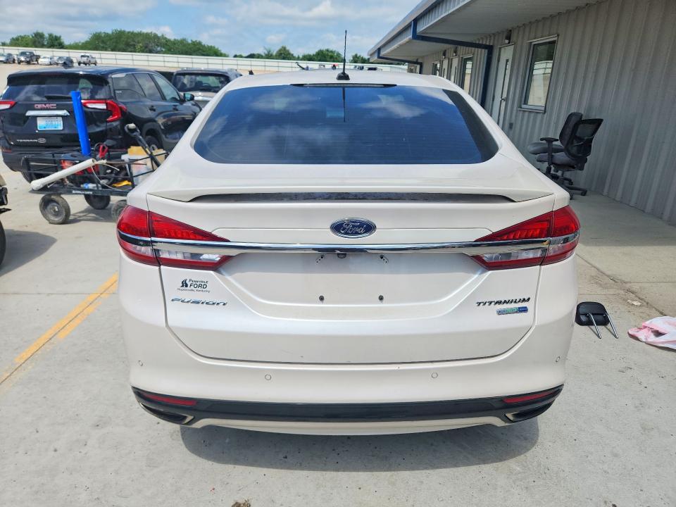 2017 Ford Fusion VIN 3FA6P0D96HR209145 COPART salvage auction — MECHANICAL, TN - CERTIFICATE OF TITLE, sold $1,200 on 2026-07-02 (photo 6)