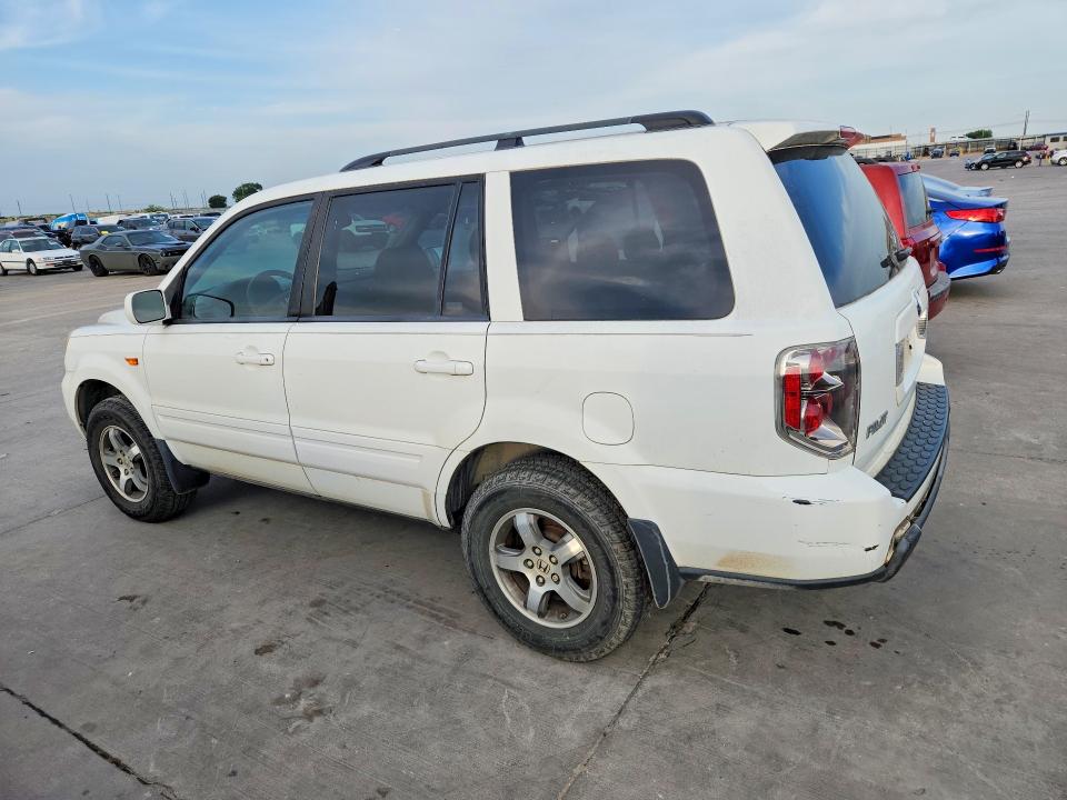 2008 Honda Pilot VIN 5FNYF18448B009523 COPART salvage auction — MINOR DENT/SCRATCHES, Tx - Certificate Of Title, sold $525 on 2026-07-02 (photo 2)