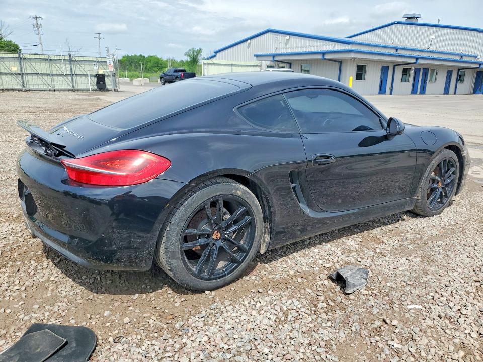 2015 Porsche Cayman VIN WP0AA2A88FK161503 COPART salvage auction — FRONT END, Ny - Mv-907A Salvage Certificate, sold $15,900 on 2026-08-19 (photo 3)