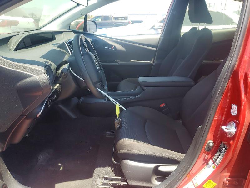 2021 Toyota Prius VIN JTDKAMFU4M3148924 COPART salvage auction — FRONT END, Ca - Salvage Certificate, sold $3,900 on 2026-07-27 (photo 7)