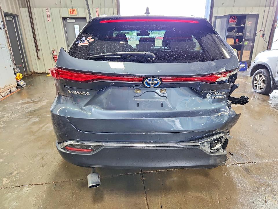 2021 Toyota Venza VIN JTEAAAAH1MJ075328 COPART salvage auction — REAR END, Il - Salvage Certificate, sold $10,400 on 2026-07-28 (photo 6)