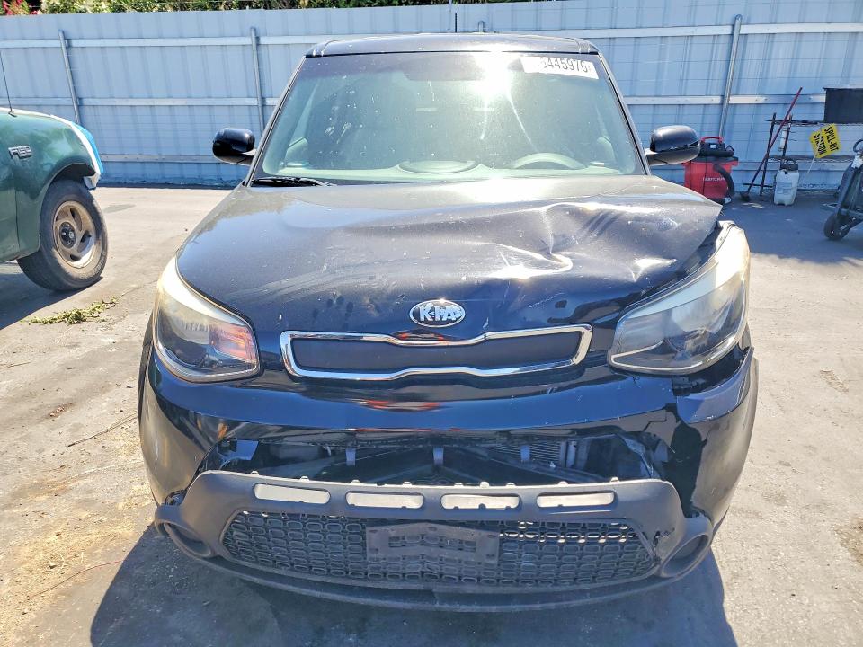 2014 Kia Soul VIN KNDJN2A25E7111479 COPART salvage auction — FRONT END, Ca - Salvage Certificate, sold $525 on 2026-07-14 (photo 5)