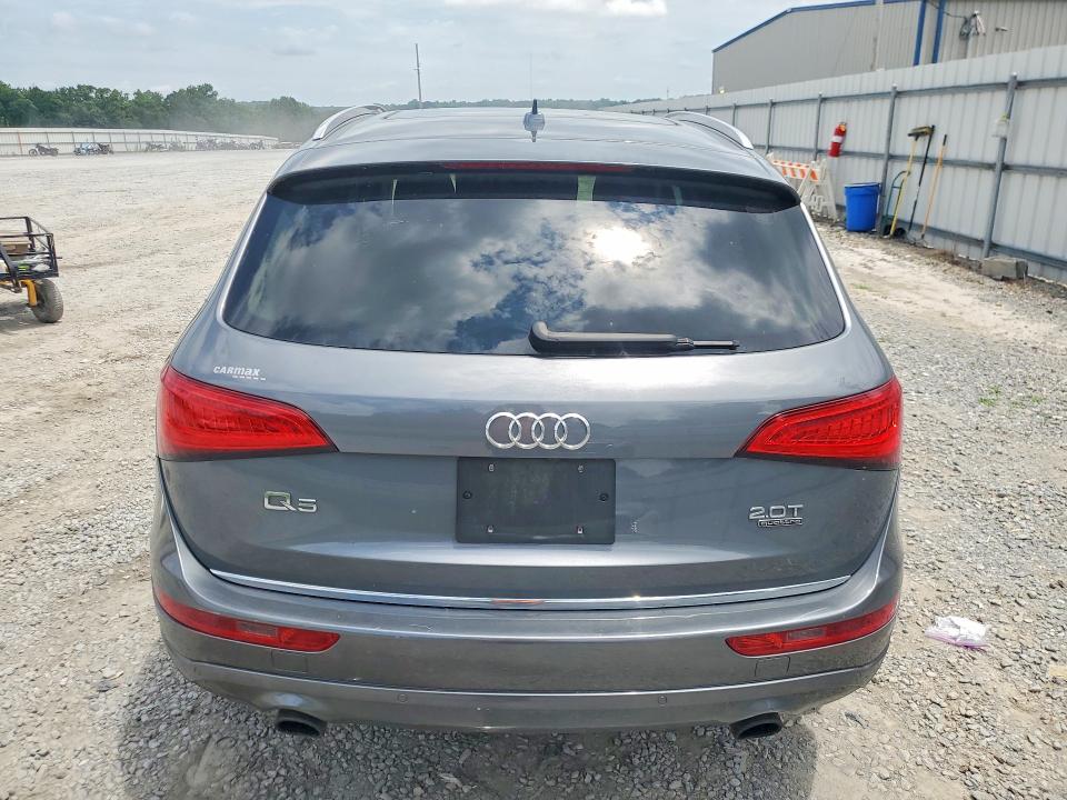 2015 Audi Q5 VIN WA1LFAFP5FA146882 COPART salvage auction — FRONT END, Nc - Salvage Certificate Of Title, sold $4,300 on 2026-08-12 (photo 6)